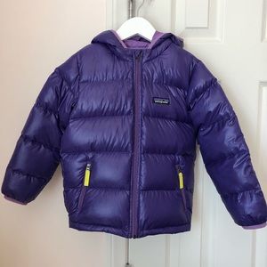 Kids : Girls Patagonia Puffer (size 5) Purple
